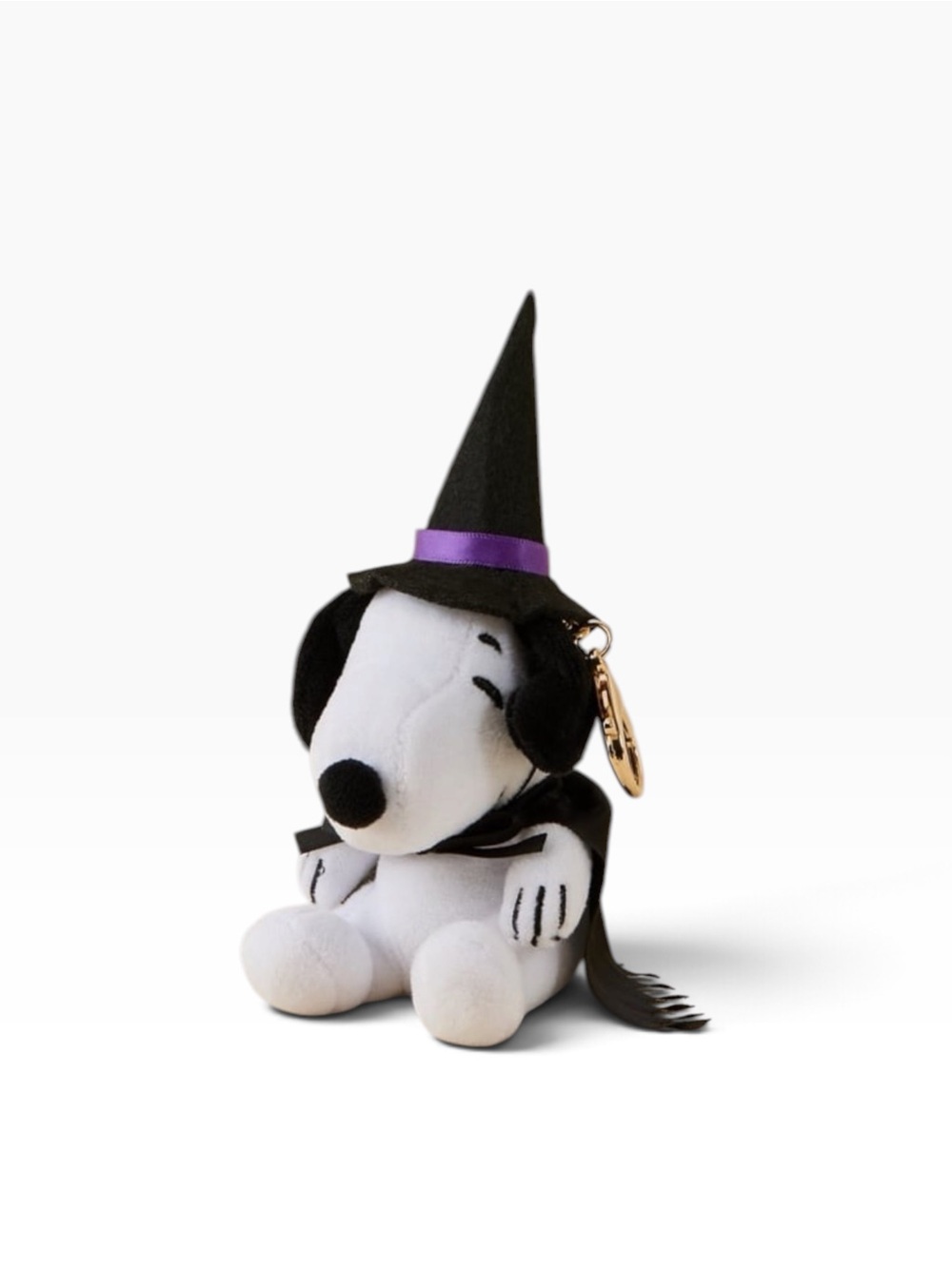 Peanuts Snoopy Witch Plush Bag Charm